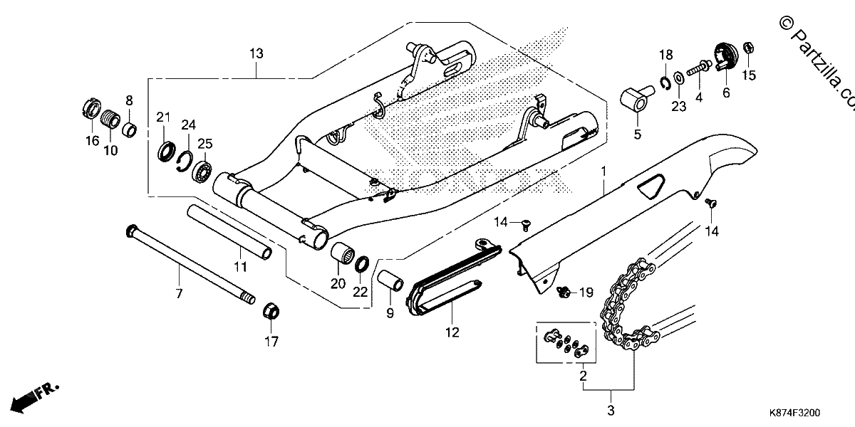 Diagrama de SWINGARM