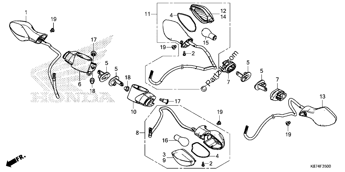 Diagrama de TURN SIGNAL 1