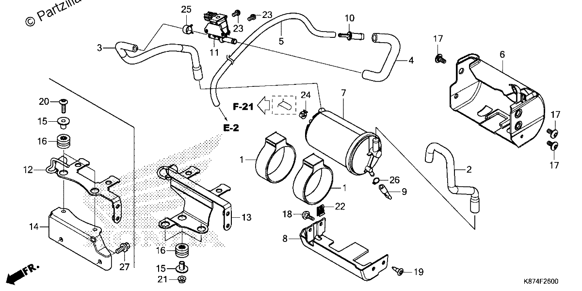 Diagrama de CANISTER