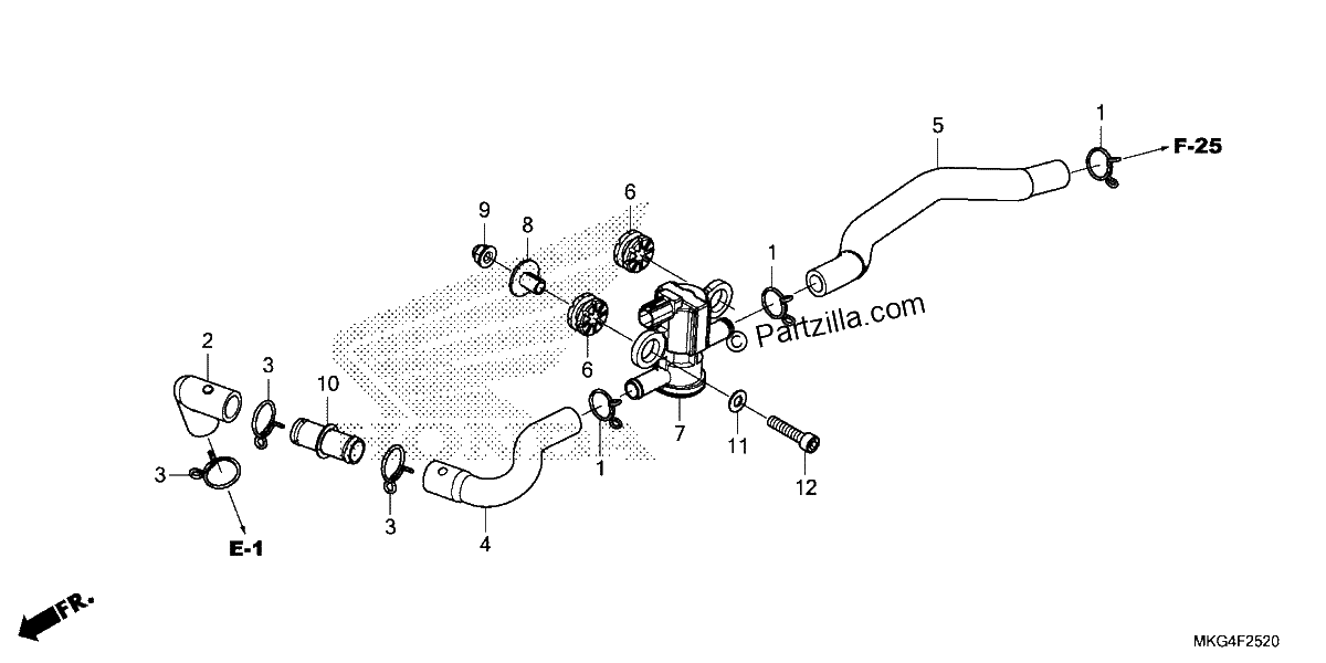 Diagrama de AIR INJECTION SOLENOID VALVE