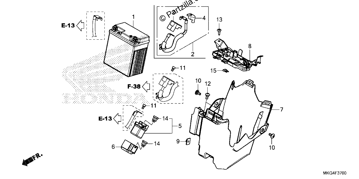 Diagrama de BATTERY
