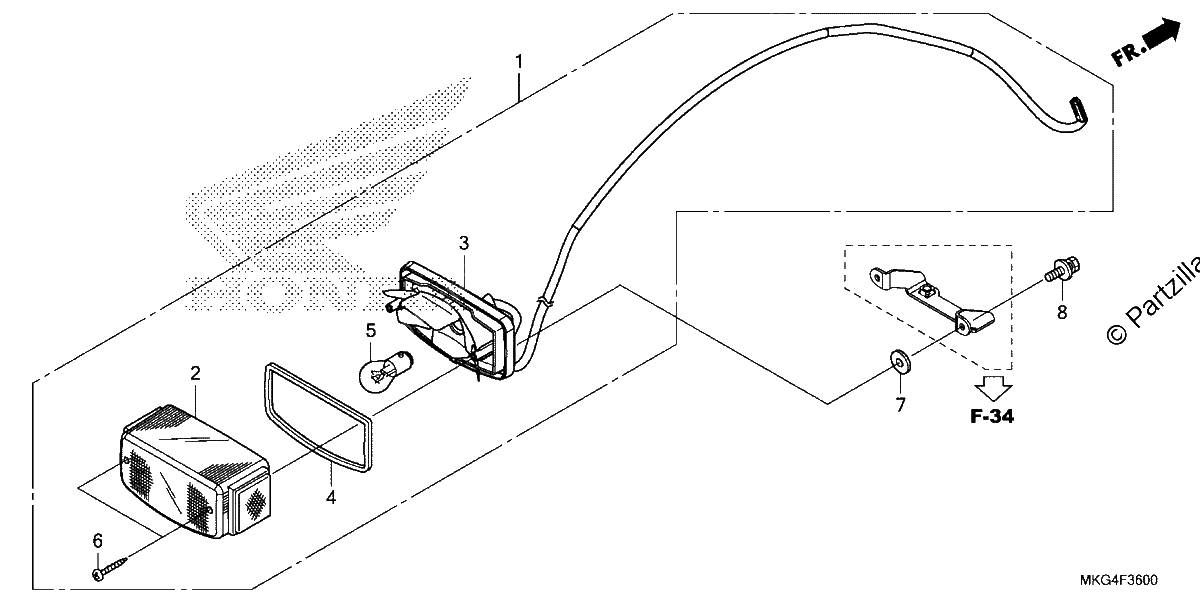Diagrama de TAILLIGHT