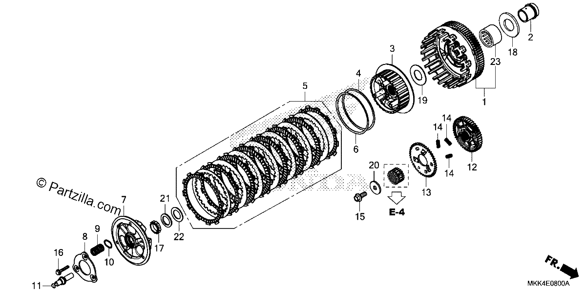 Diagrama de CLUTCH 1