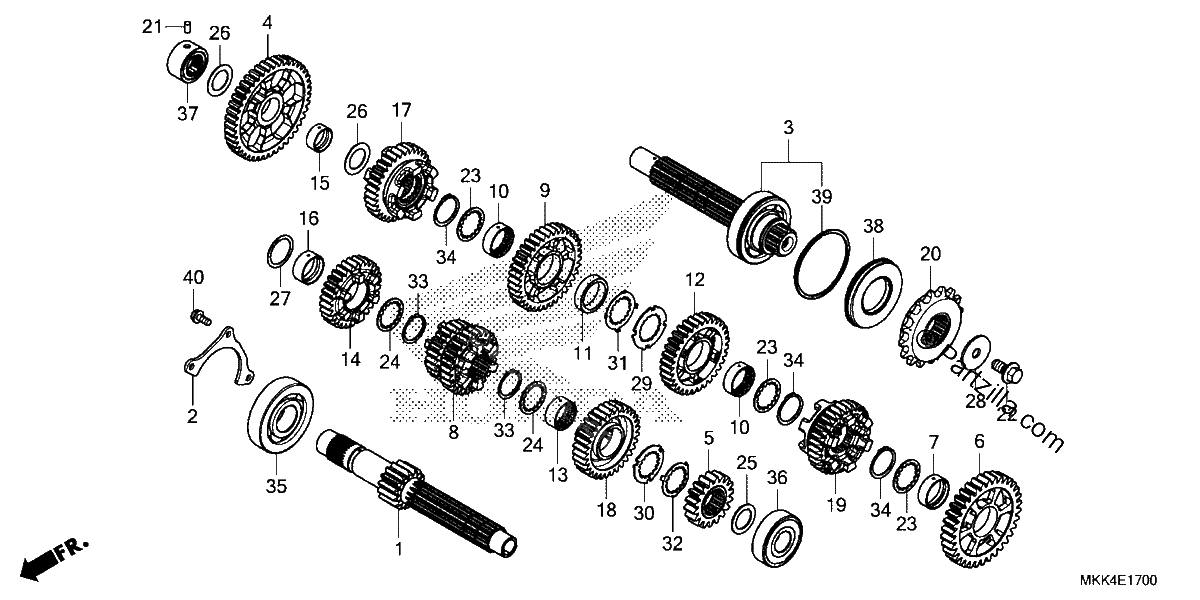 Diagrama de TRANSMISSION