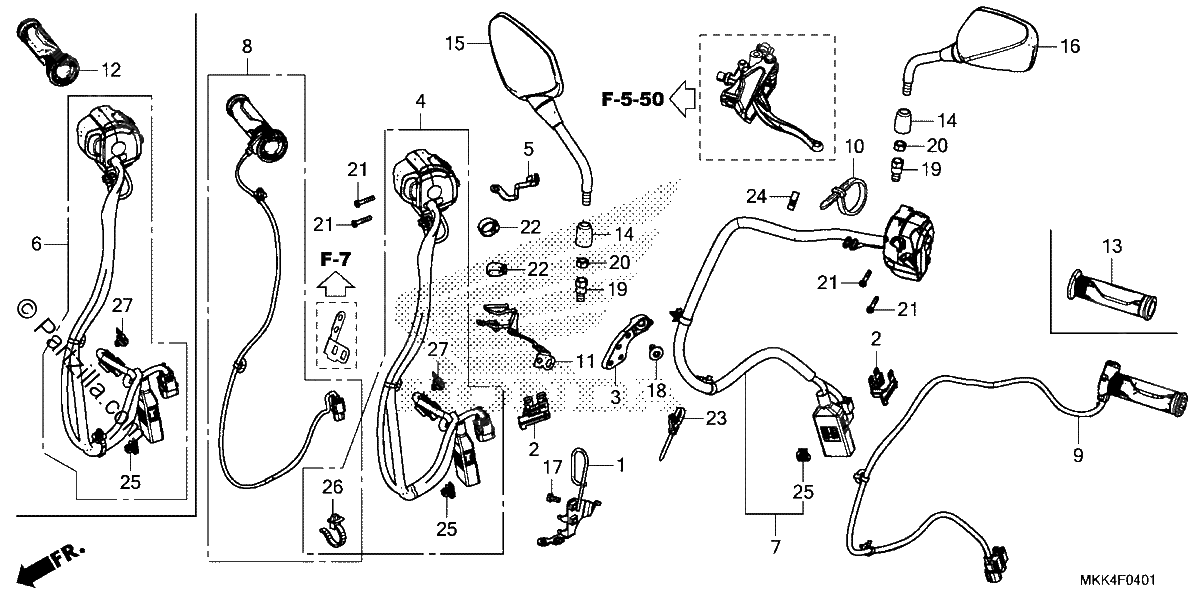 Diagrama de SWITCH CABLE