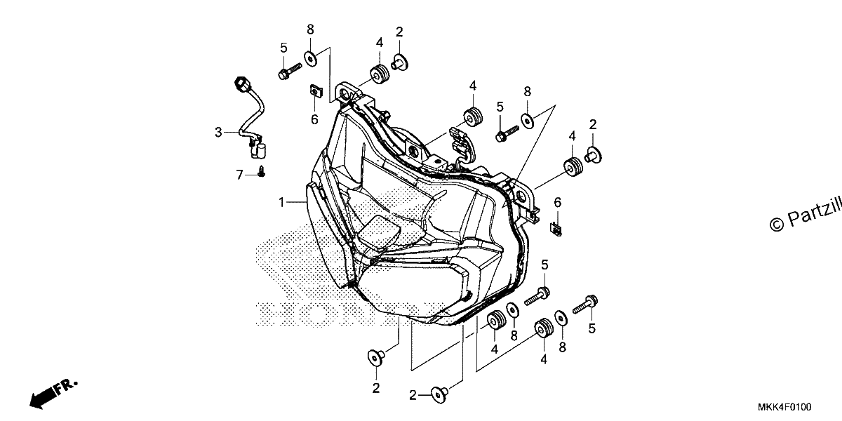 Diagrama de HEADLIGHT