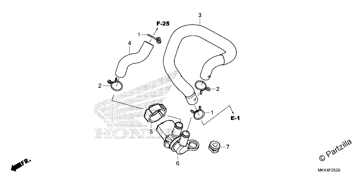Diagrama de AIR INJECTION SOLENOID VALVE