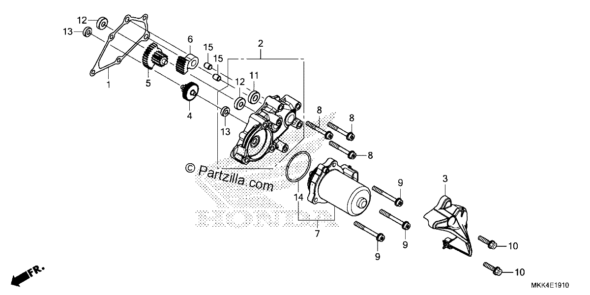 Diagrama de REDUCTION GEAR