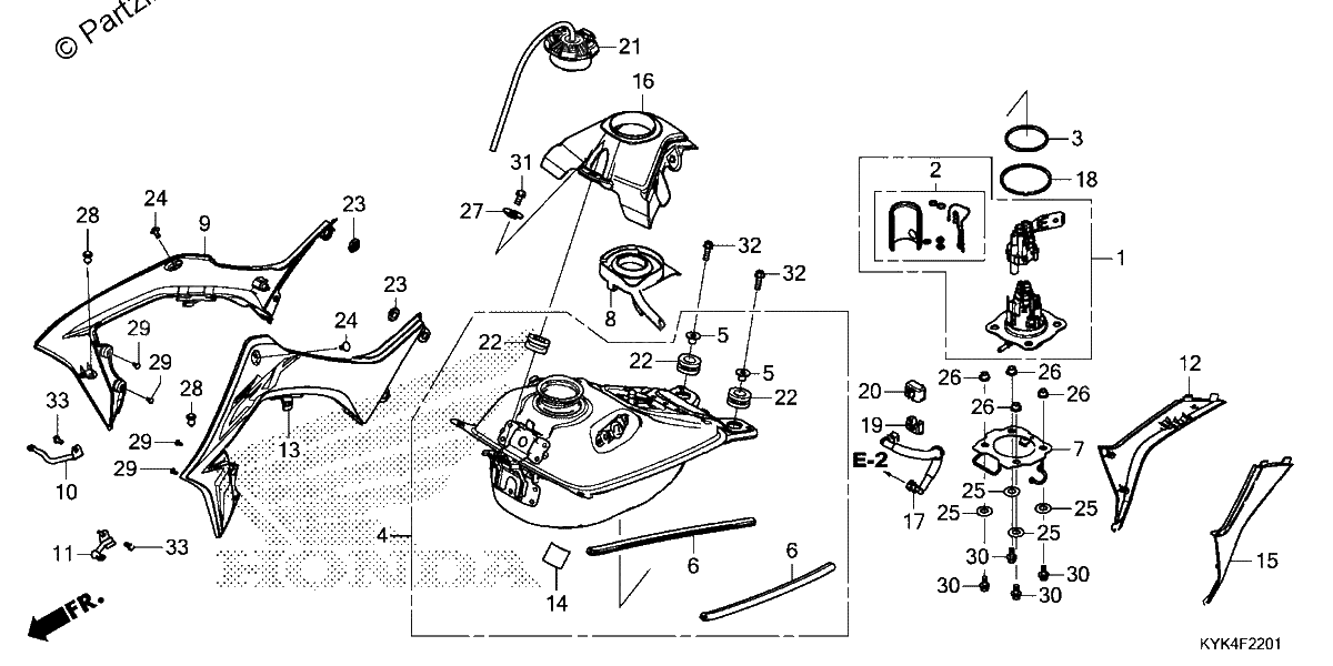 Diagrama de FUEL TANK 2