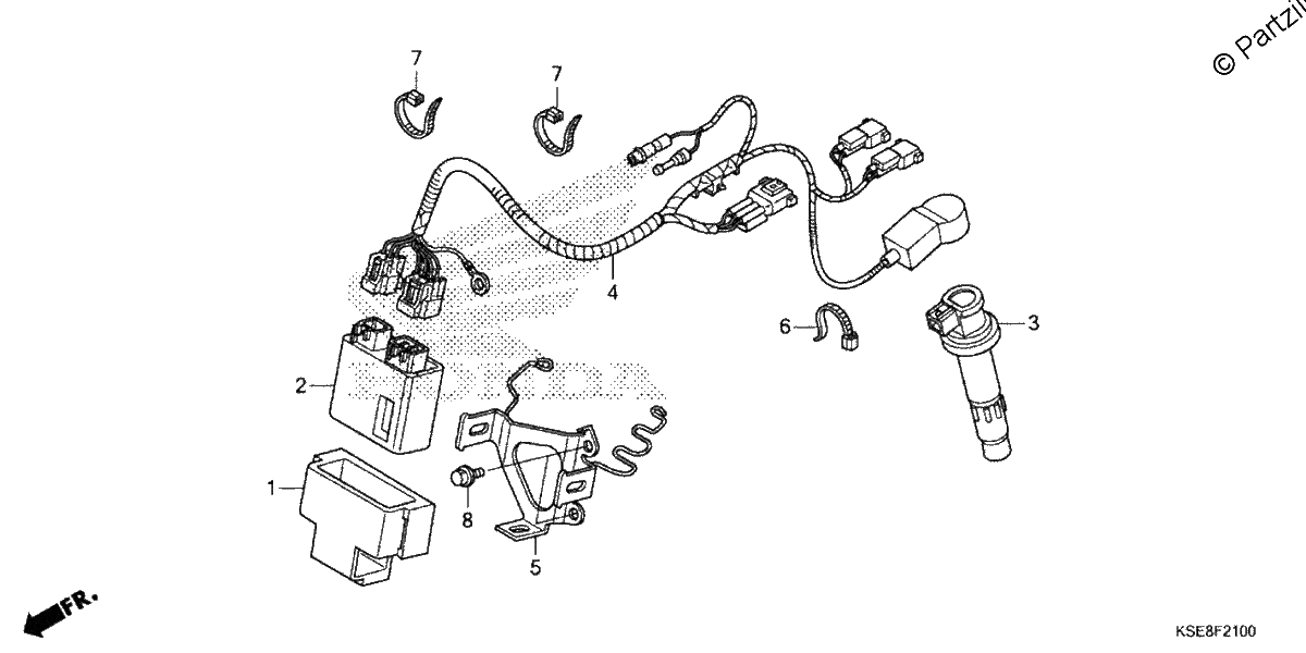 Diagrama de WIRE HARNESS