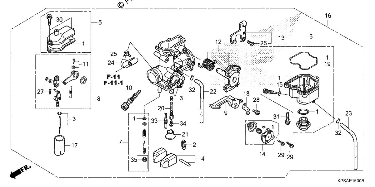 Diagrama de CARBURETOR