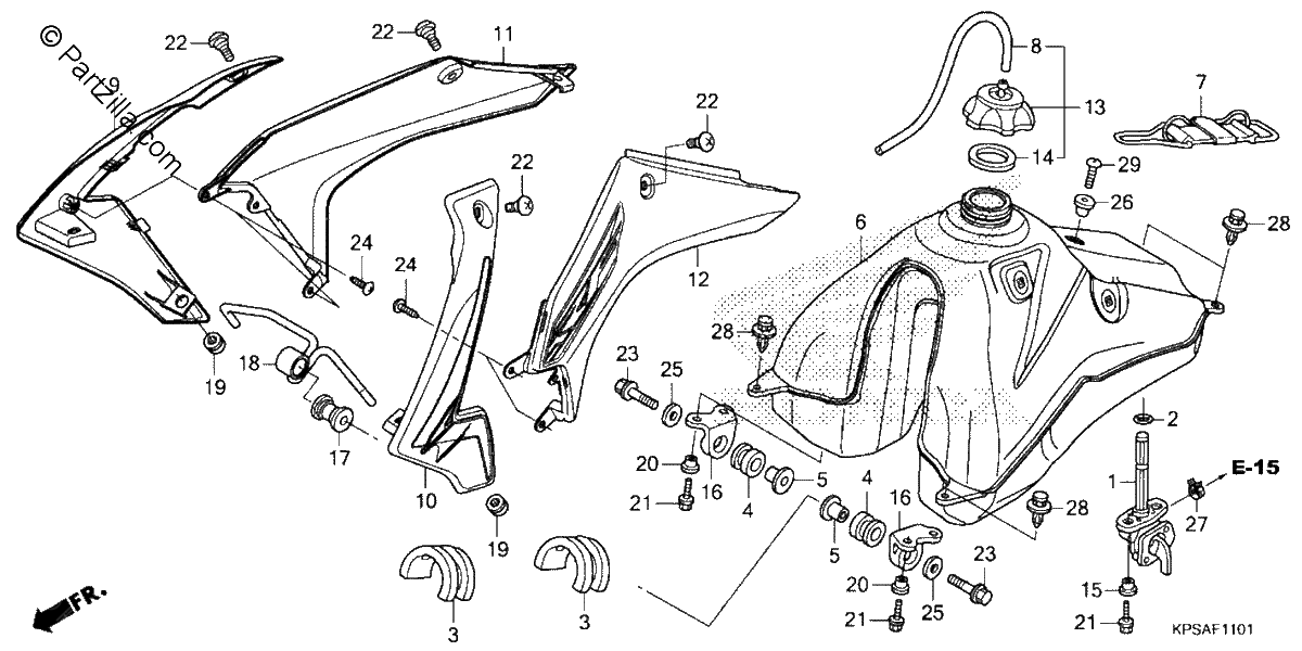 Diagrama de FUEL TANK 2
