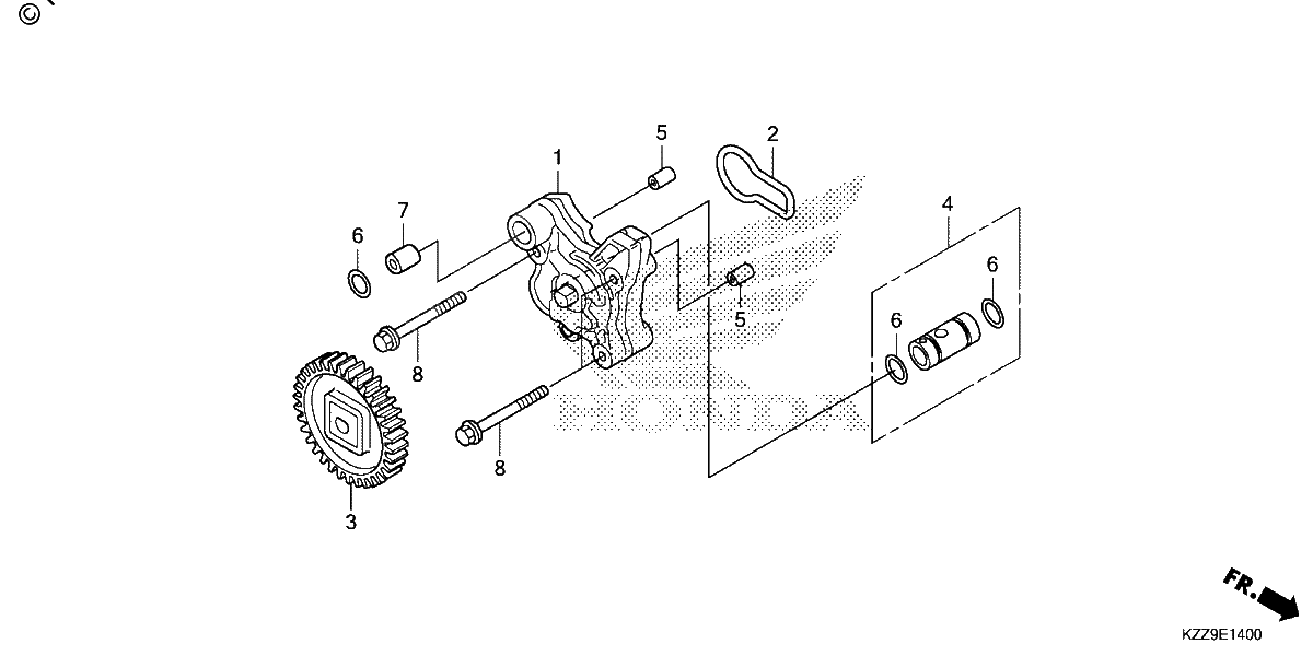 Diagrama de OIL PUMP