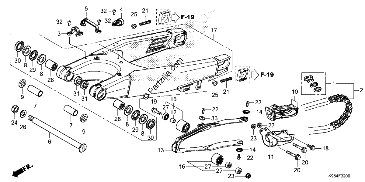 Diagrama de SWINGARM
