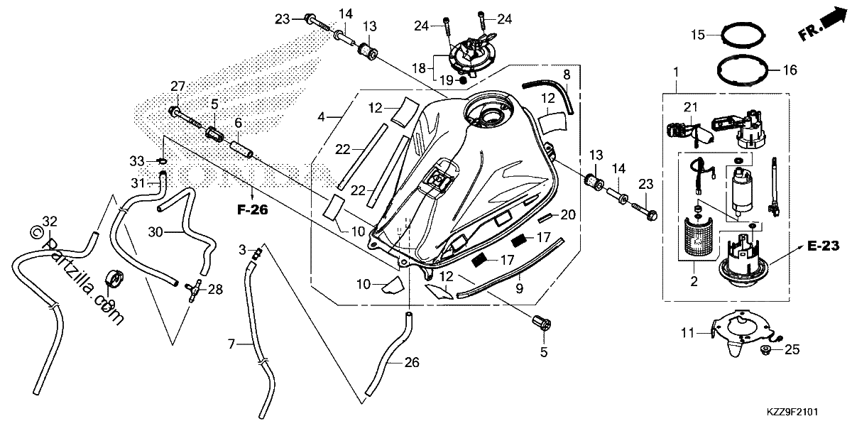 Diagrama de FUEL TANK 2