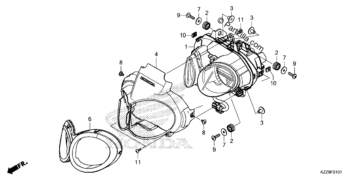 Diagrama de HEADLIGHT 2