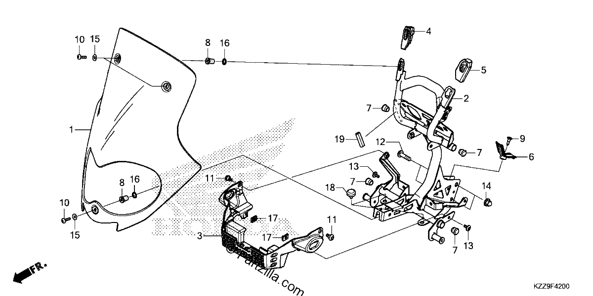 Diagrama de WINDSCREEN