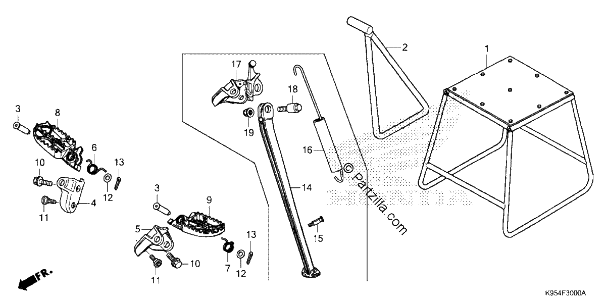 Diagrama de STEP STAND