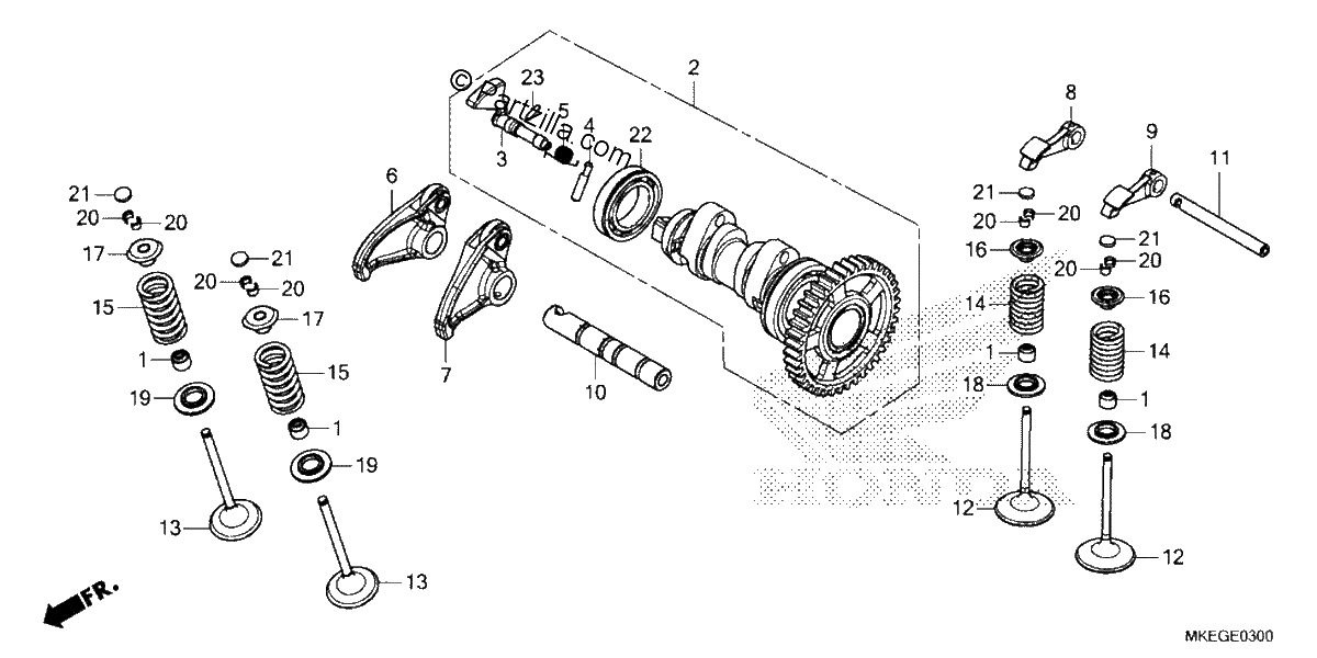 Diagrama de CAMSHAFT VALVE