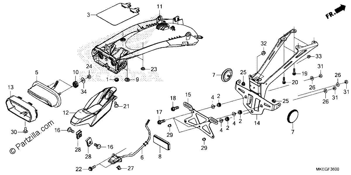 Diagrama de TAILLIGHT