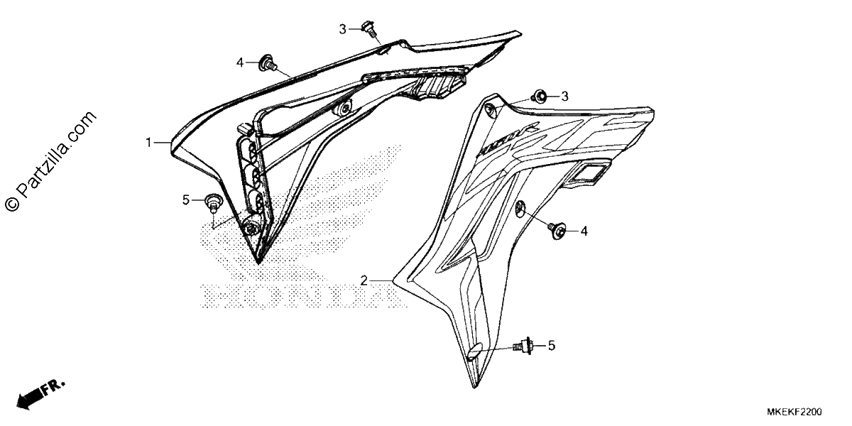 Diagrama de RADIATOR SHROUD 1