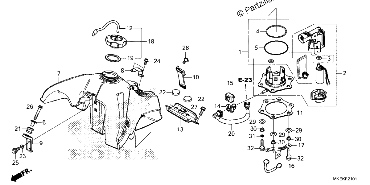 Diagrama de FUEL TANK 2