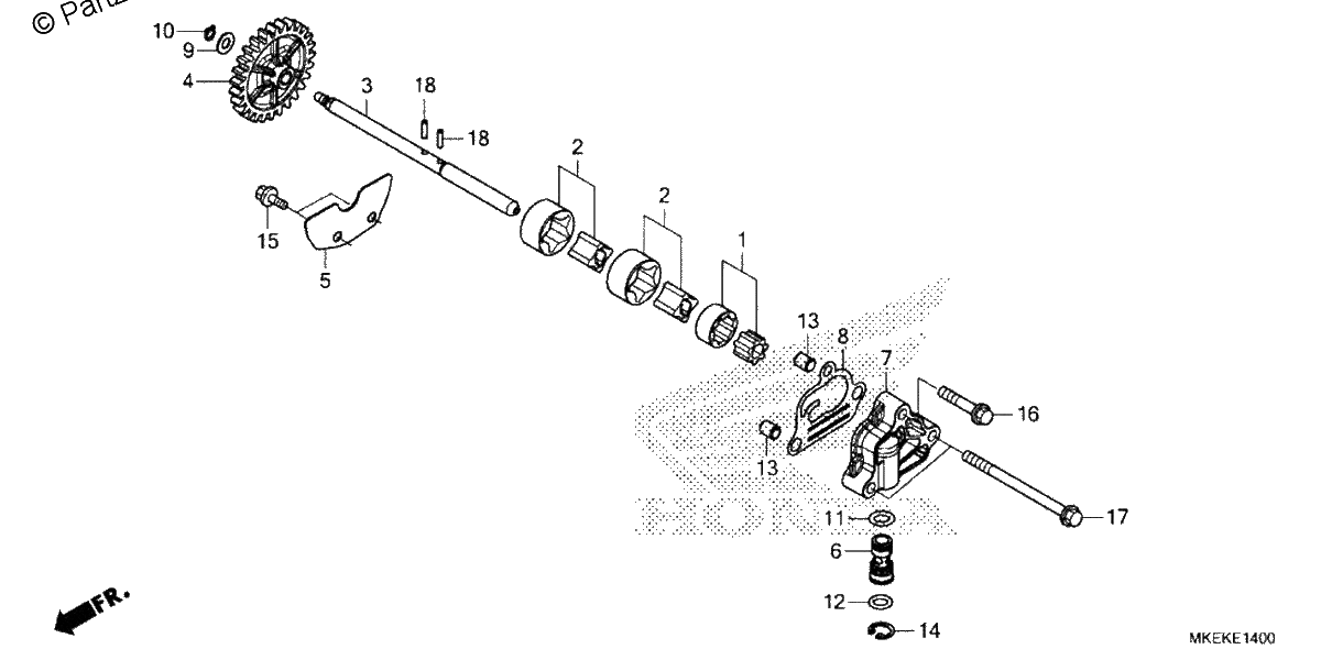 Diagrama de OIL PUMP