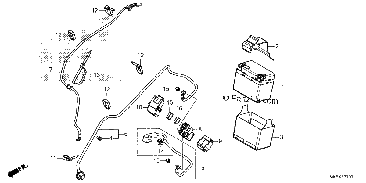 Diagrama de BATTERY