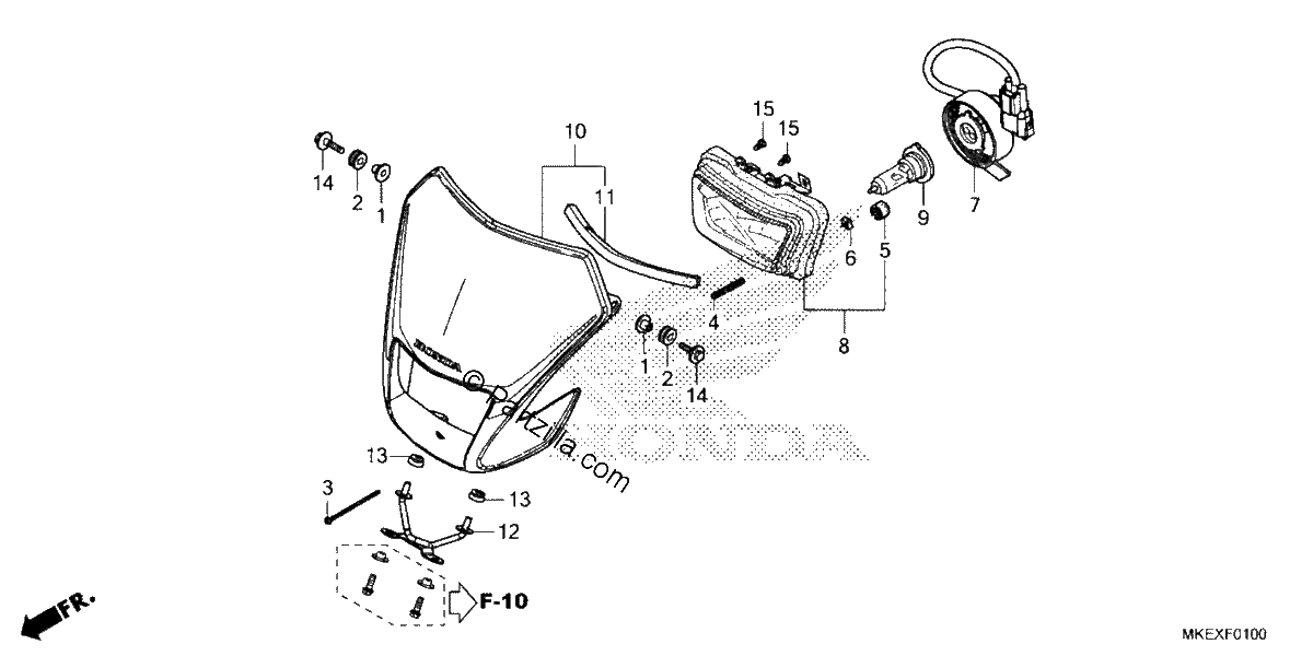 Diagrama de HEADLIGHT
