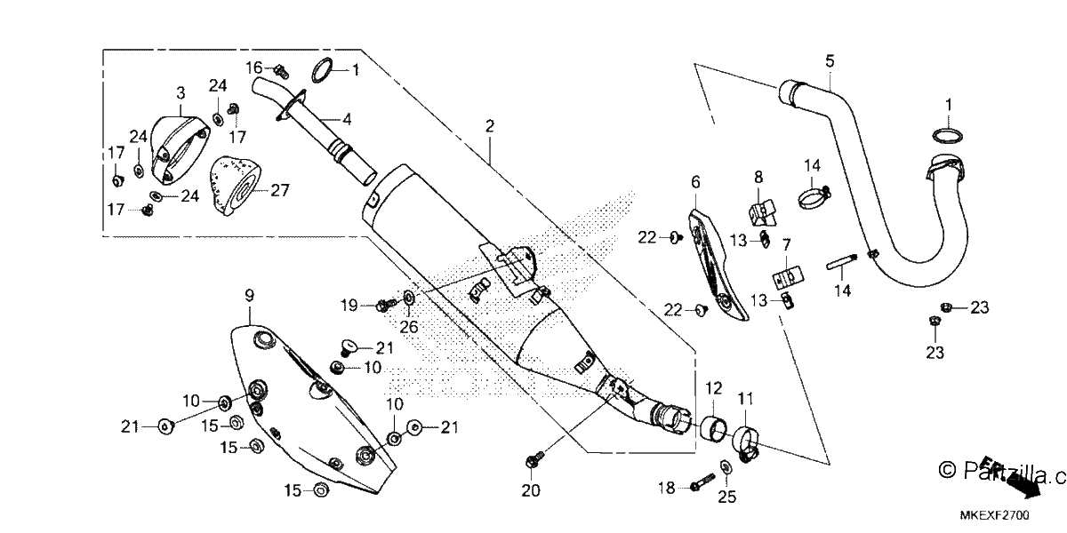 Diagrama de MUFFLER