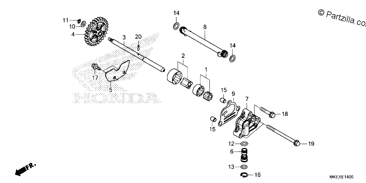 Diagrama de OIL PUMP
