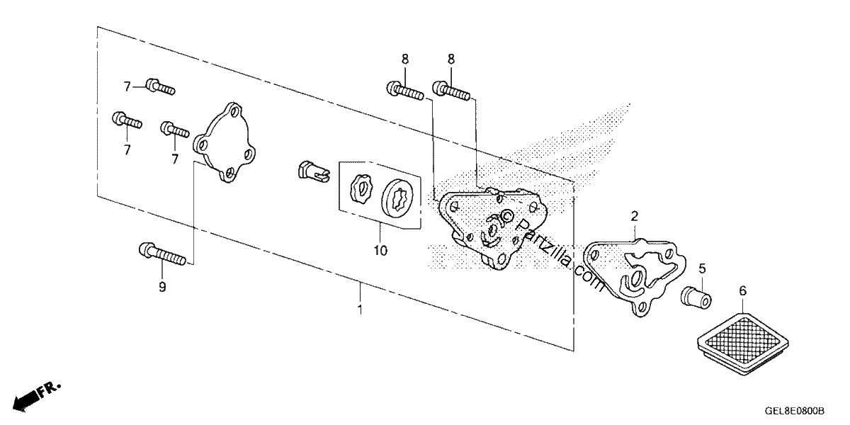 Diagrama de OIL PUMP