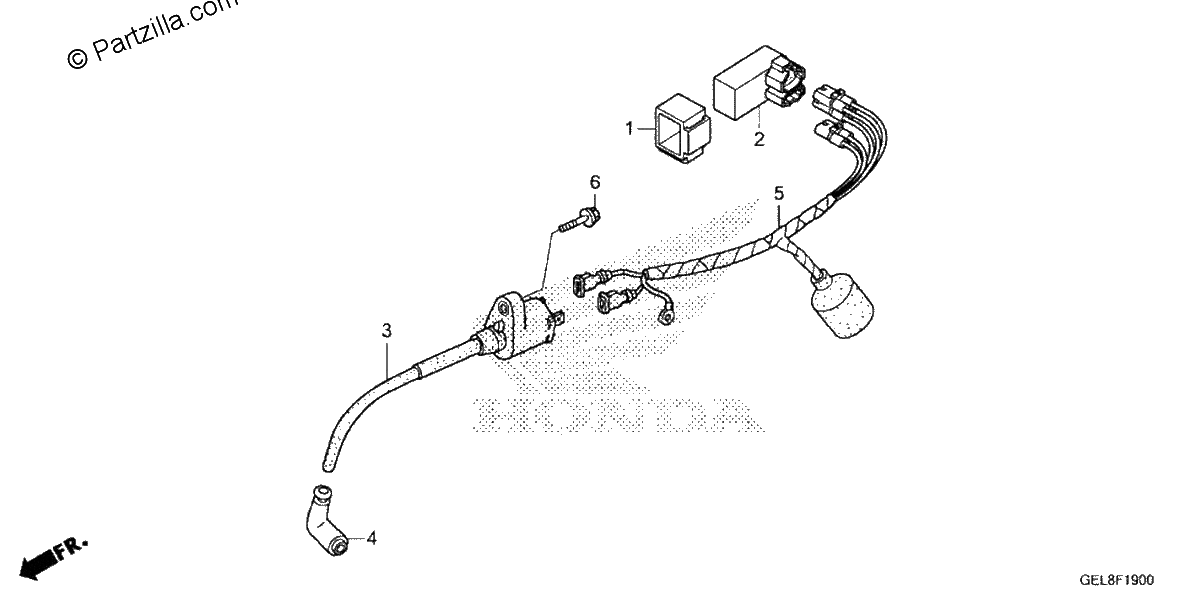 Diagrama de WIRE HARNESS