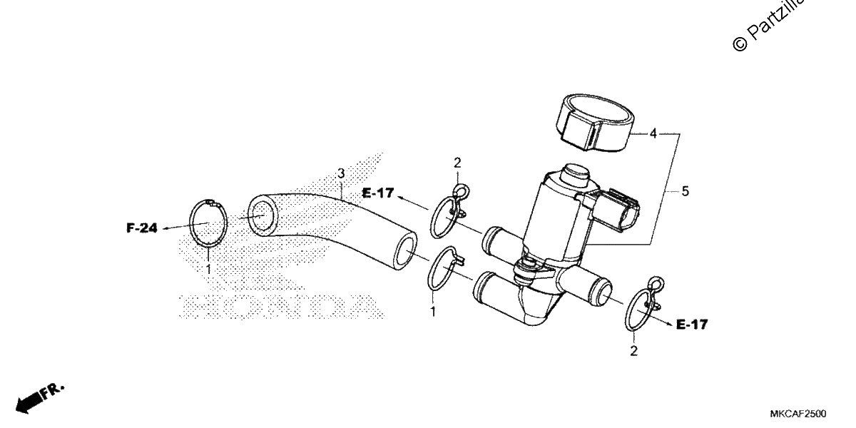 Diagrama de AIR INJECTION VALVE