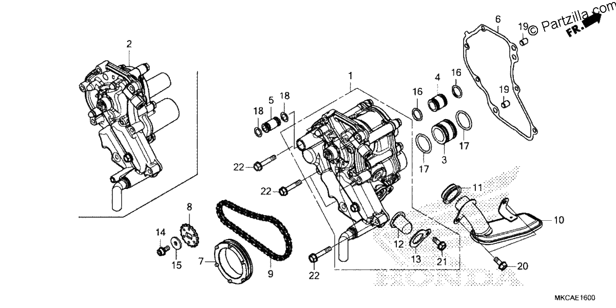 Diagrama de OIL PUMP