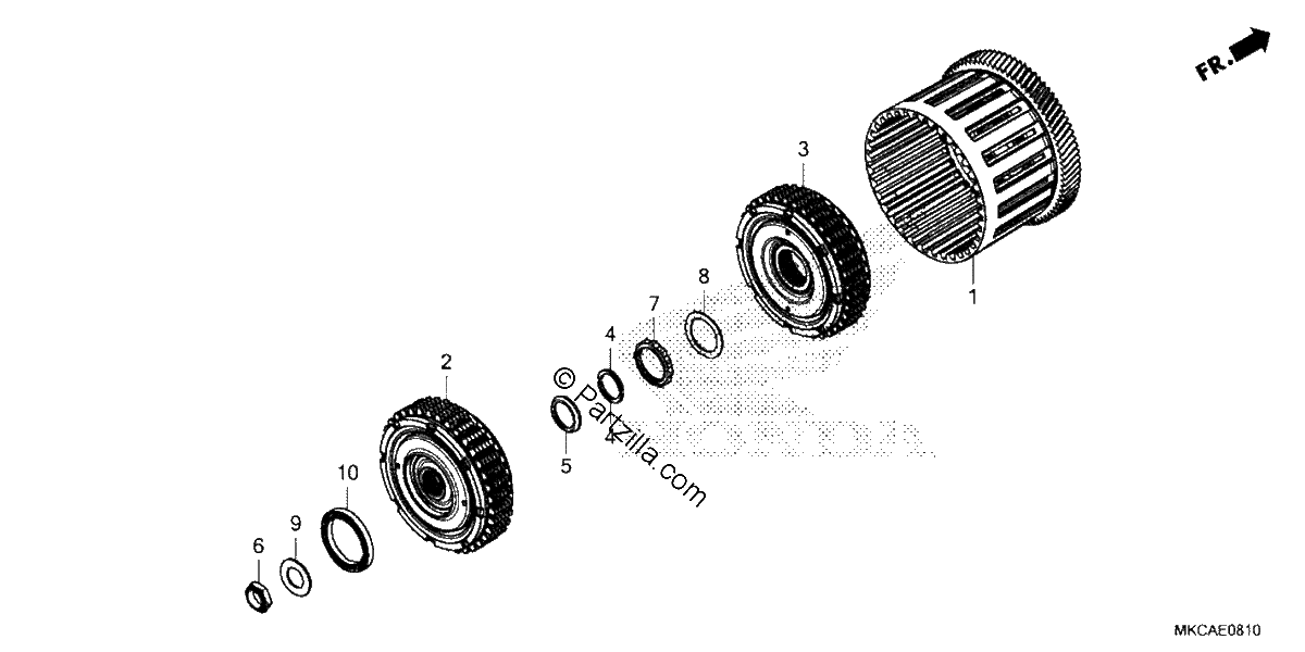 Diagrama de CLUTCH DCT