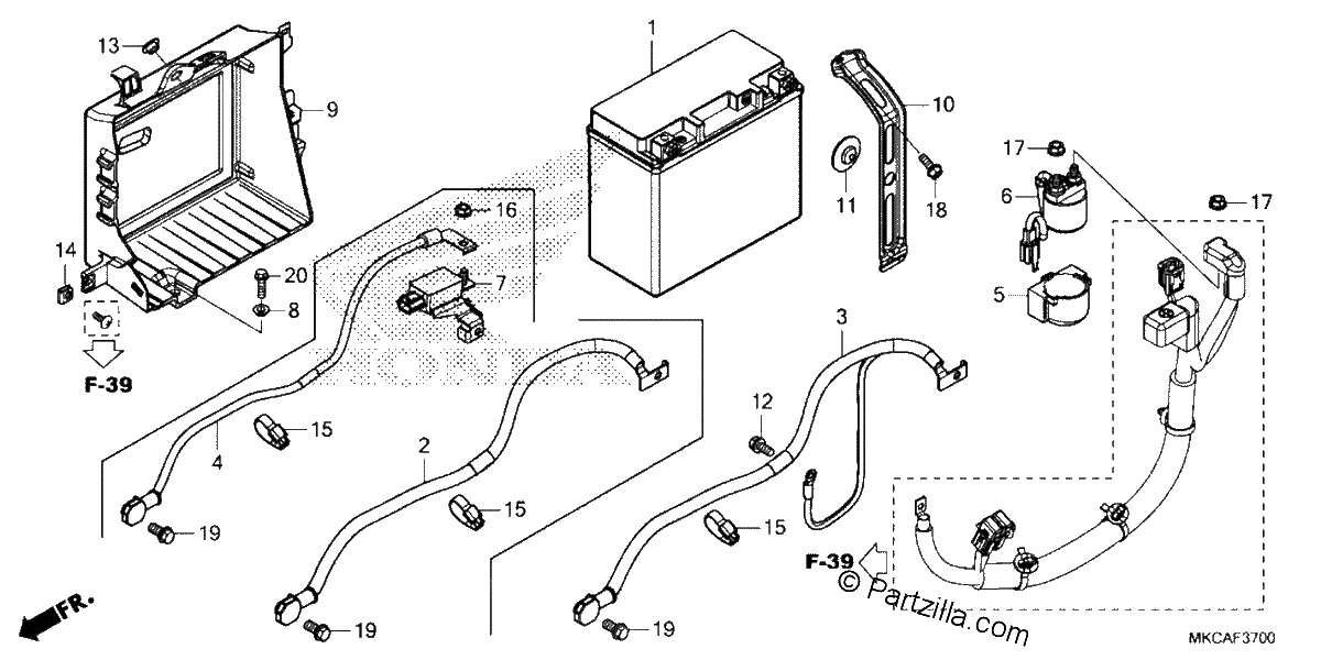 Diagrama de BATTERY