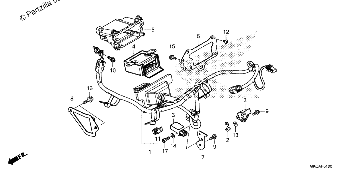 Diagrama de AIRBAG HARNESS