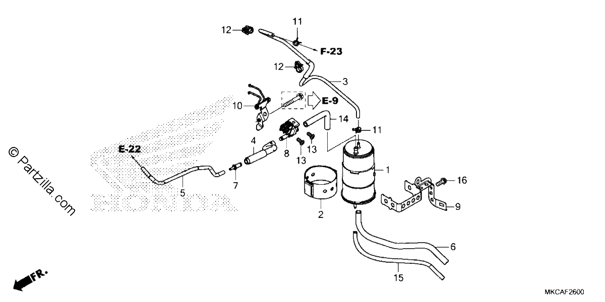 Diagrama de CANISTER