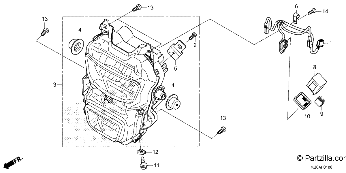 Diagrama de HEADLIGHT