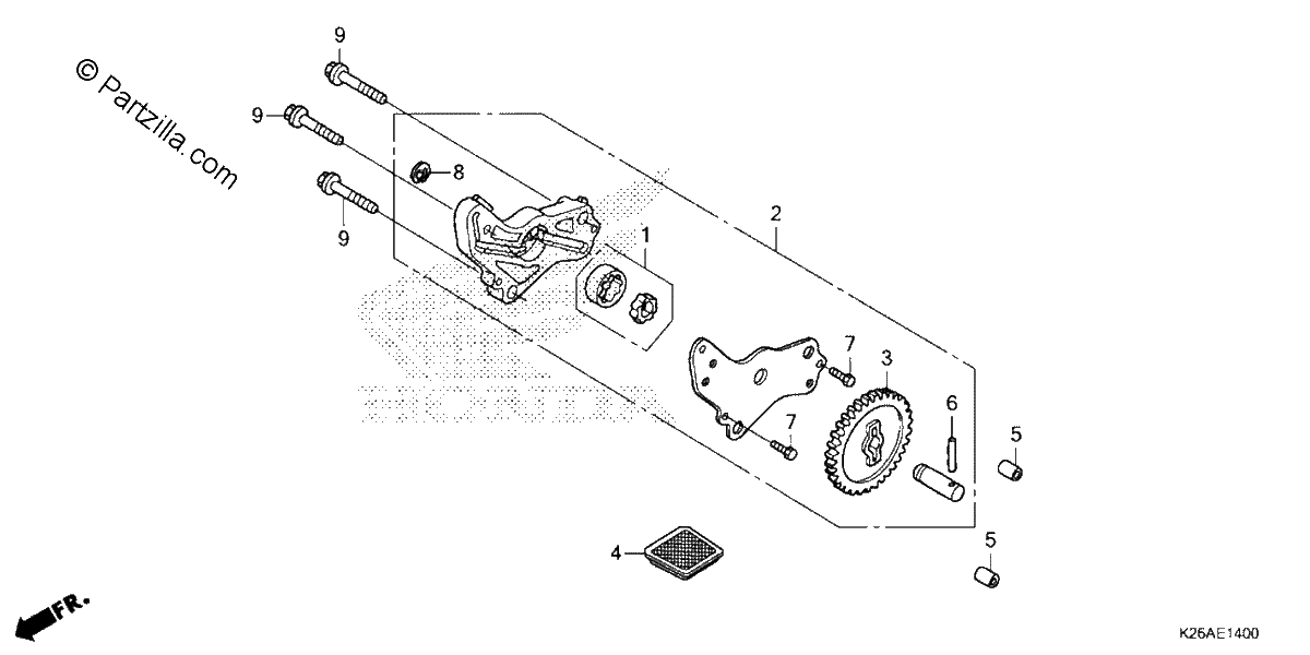 Diagrama de OIL PUMP