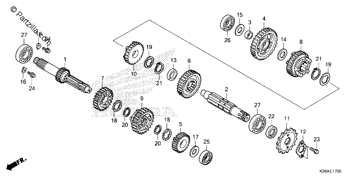Diagrama de TRANSMISSION