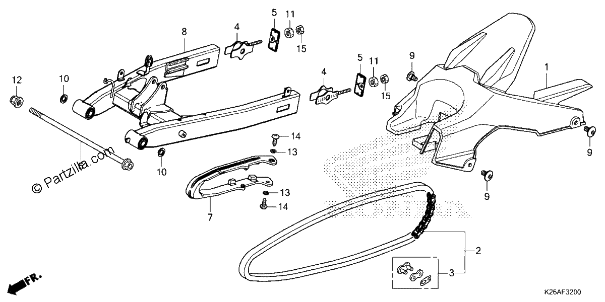 Diagrama de SWINGARM