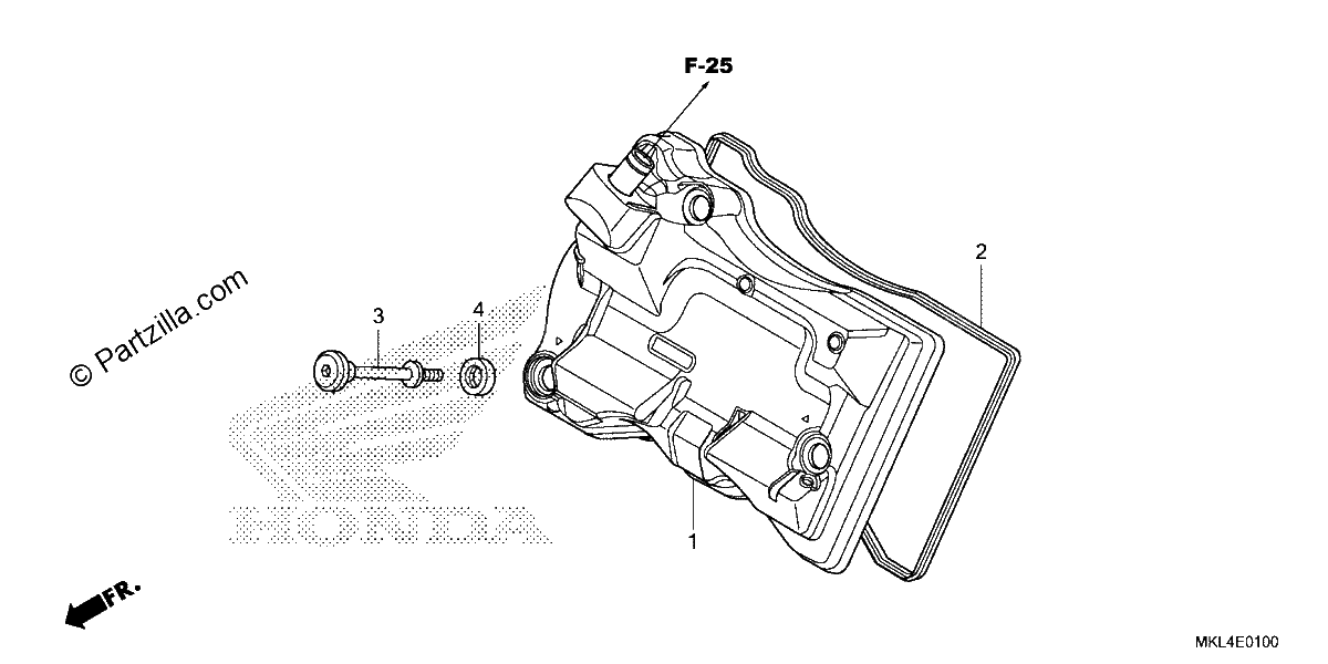 Diagrama de CYLINDER HEAD COVER