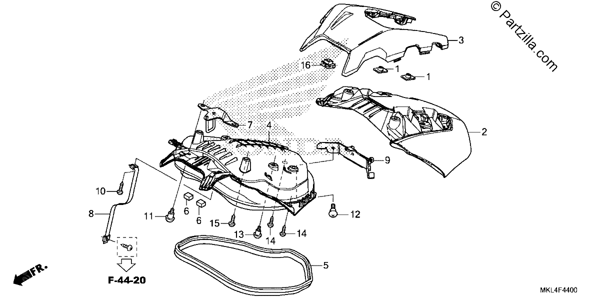 Diagrama de LUGGAGE LID