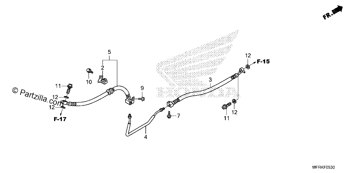 Diagrama de BRAKE LINE 1