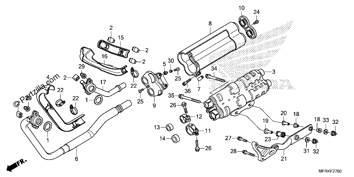 Diagrama de MUFFLER