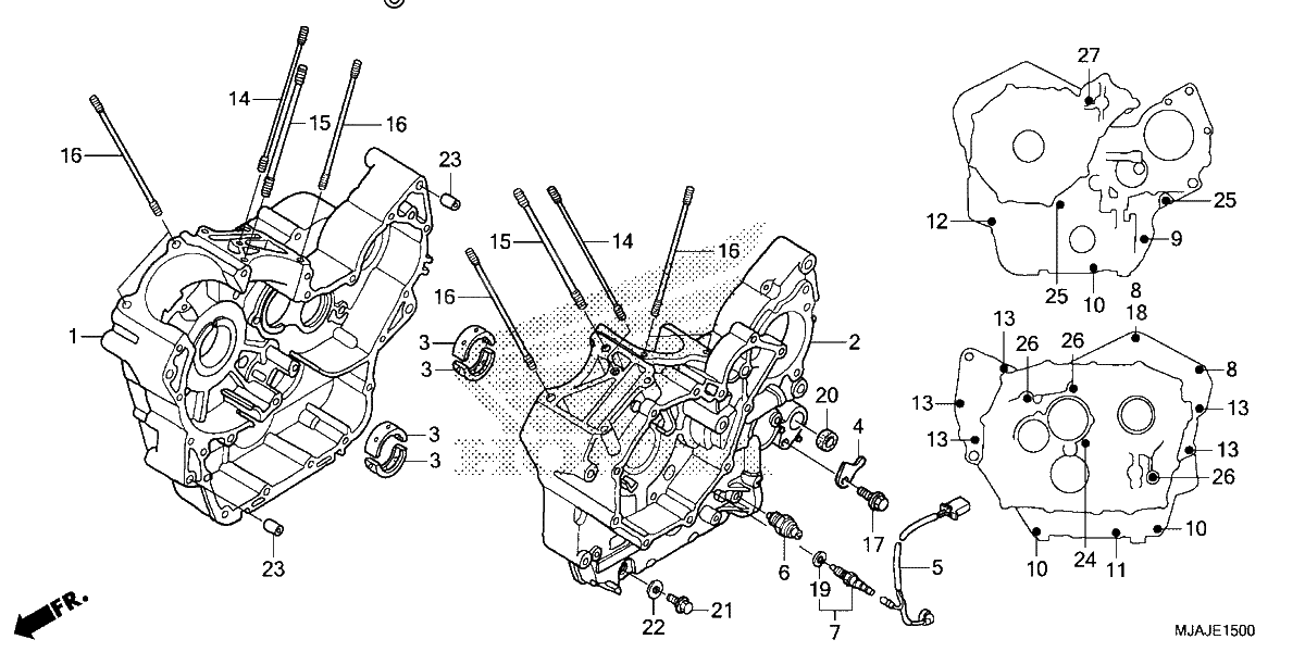 Diagrama de CRANKCASE