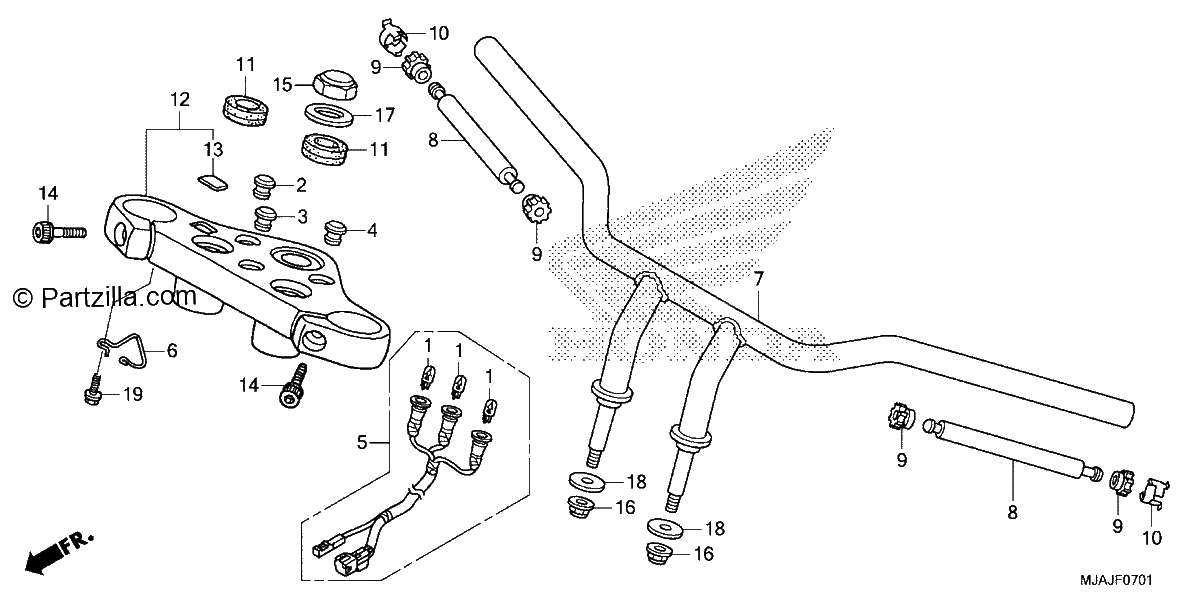 Diagrama de HANDLEBAR 2