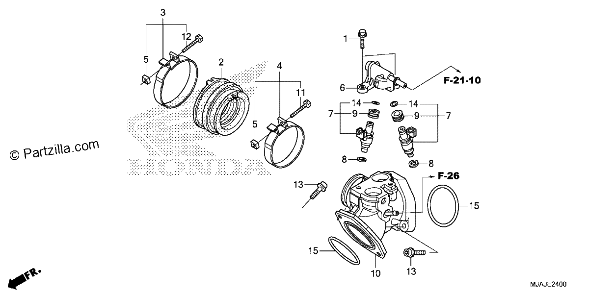 Diagrama de INLET MANIFOLD